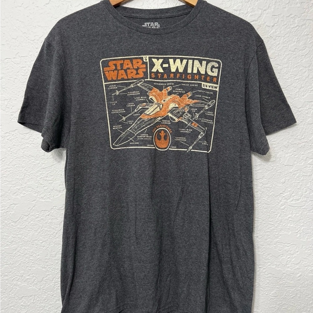 Star Wars X-Wing Starfighter T Shirt Sz L